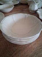 Wedgwood Queens Plain 4 Dessert/Papschaaltjes, Ophalen of Verzenden, Zo goed als nieuw, Bord(en), Wedgwood