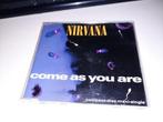 CD SINGLE Nirvana – Come As You Are, Ophalen, Zo goed als nieuw, Pop