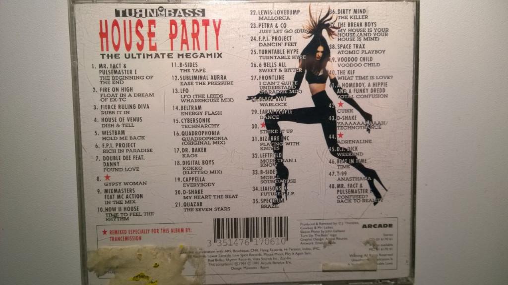 House Party (The Ultimate Megamix), Cd's en Dvd's, Ophalen of Verzenden, Zo goed als nieuw, Techno of Trance