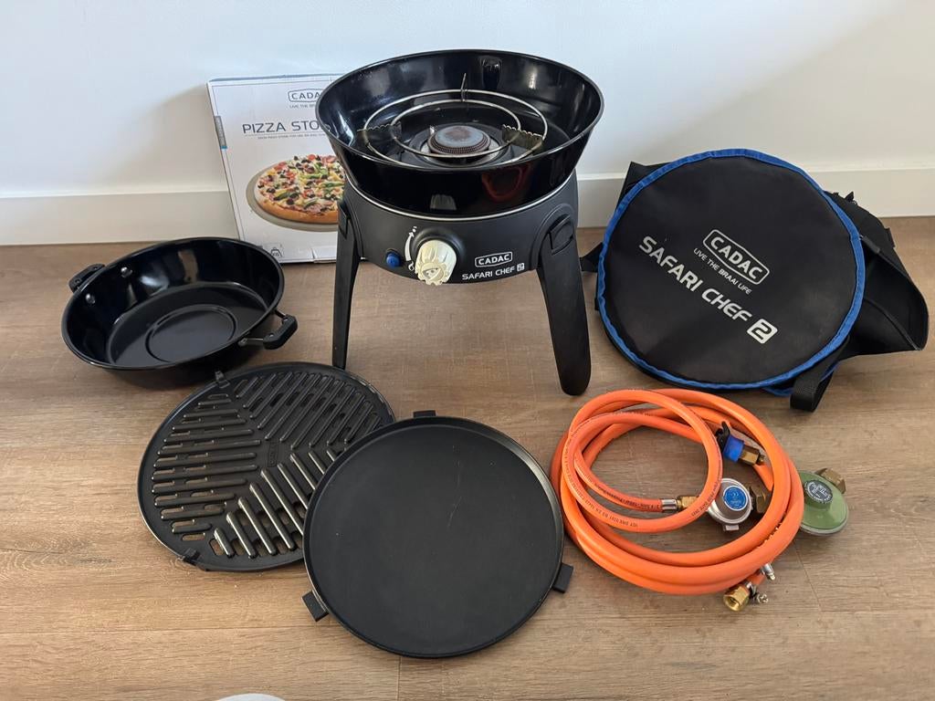 Cadac safari chef 2 conpleet, Ophalen, Zo goed als nieuw