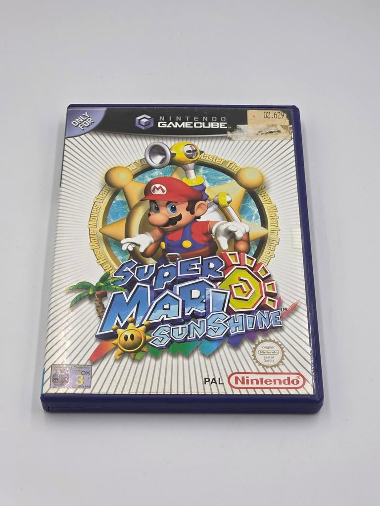 Super Mario Sunshine - Nintendo GameCube (CIB), Spelcomputers en Games, Games | Nintendo GameCube, Gebruikt, Platform, 1 speler