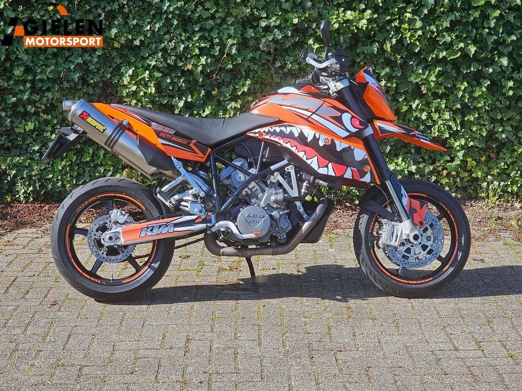 KTM 990 SUPERMOTO (bj 2008), Motoren, 2 cilinders, KTM, Motorrijbewijs A, Bedrijf