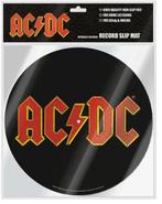 AC/DC (Logo) 12" Diameter Turntable Slipmat, Verzamelen, Muziek, Artiesten en Beroemdheden, Verzenden, Nieuw, Gebruiksvoorwerp