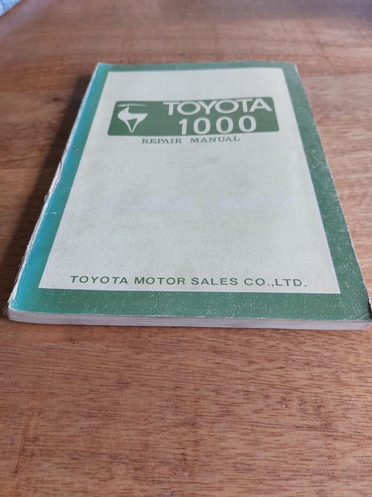 REPAIR MANUAL CHASSIS TOYOTA 1000 KP30,36, Ophalen of Verzenden