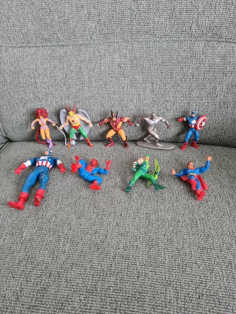 Comics spain vintage marvel pvc Poppetjes, Gebruikt, Ophalen of Verzenden, Comics spain, Nvt