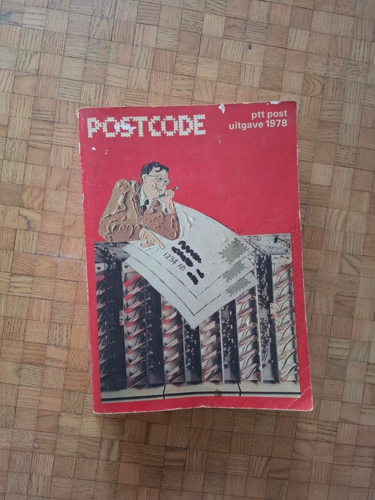 PTT Postcode boek uitgave 1978, Ophalen of Verzenden
