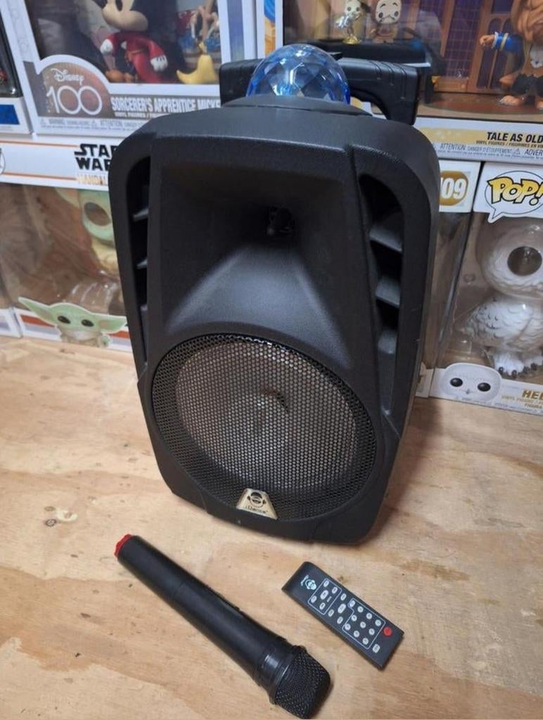 Idance Groove system + microfoon en afstandsbediening, Ophalen of Verzenden, Zo goed als nieuw, Complete set