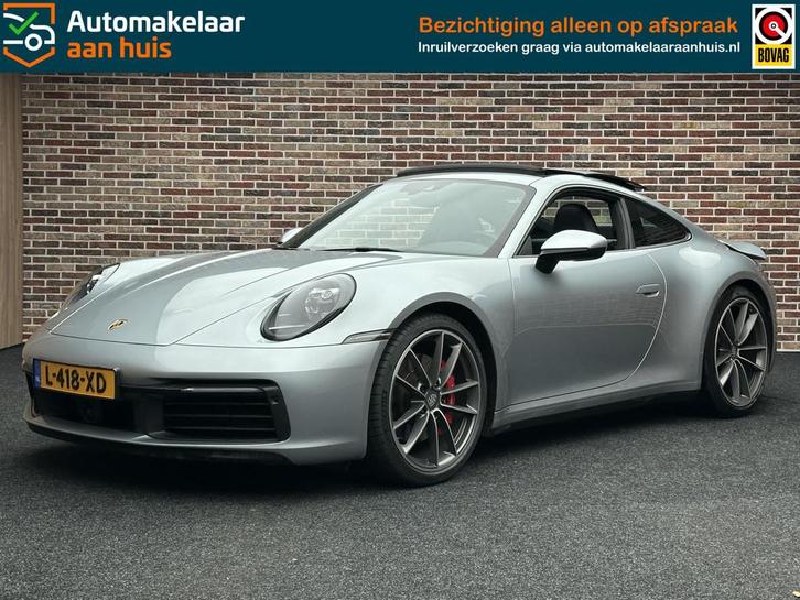 Porsche 911 3.0 Carrera S BTW Auto Pano Sport Chrono Bose De, Auto's, Porsche, Bedrijf, Te koop, ABS, Achteruitrijcamera, Adaptive Cruise Control