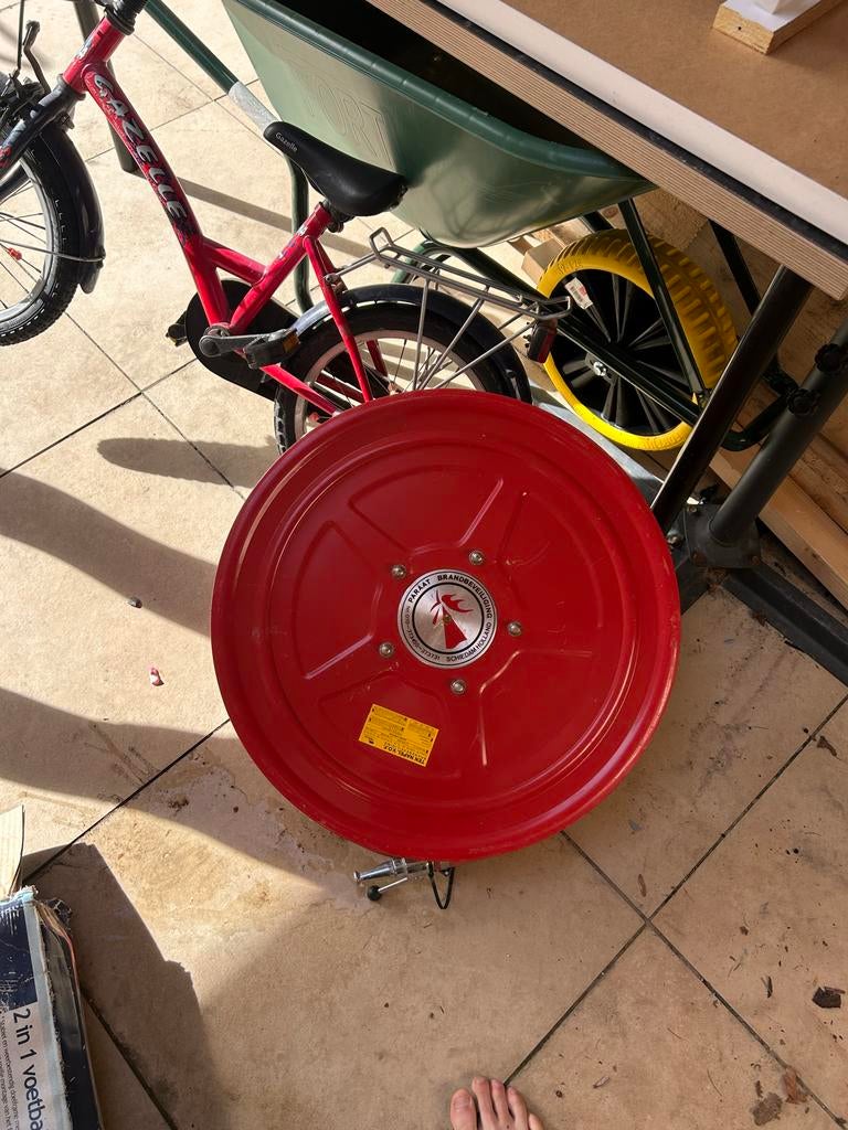 Brandslanghaspel - Parat Brandbeveiliging, Huis en Inrichting, Brandblussers en Brandkasten, Ophalen, Gebruikt, Brandblusser