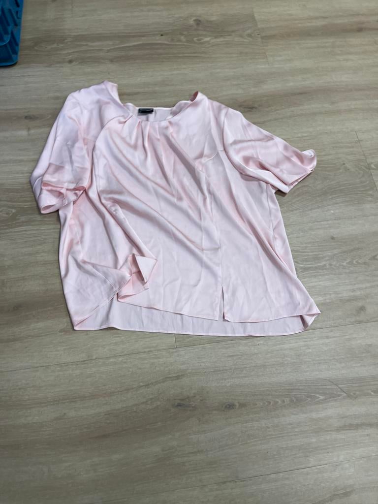 Hermann Lange Collection Roze Blouse Maat 50, Kleding | Dames, Blouses en Tunieken, Ophalen, Zo goed als nieuw, Maat 46/48 (XL) of groter