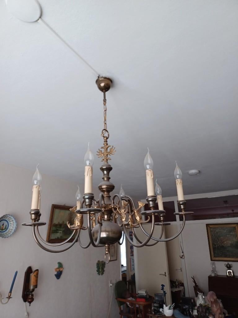 kroonluchter, Ophalen, Gebruikt