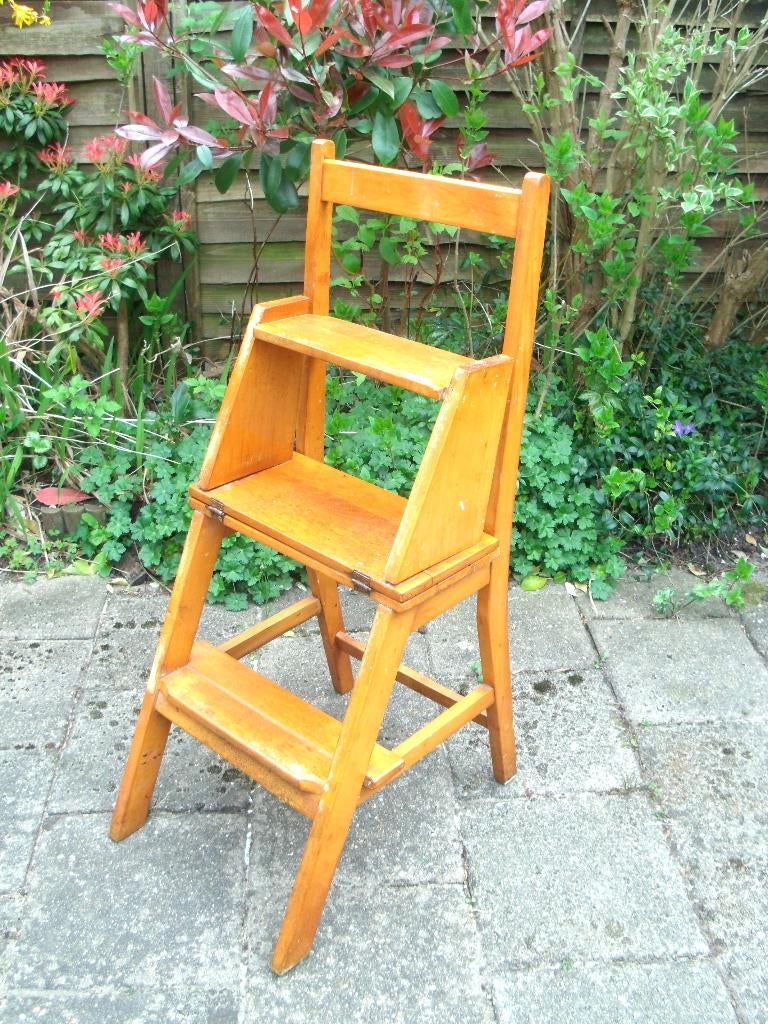 Stoeltrap - Bibliotheektrap -, Ophalen of Verzenden