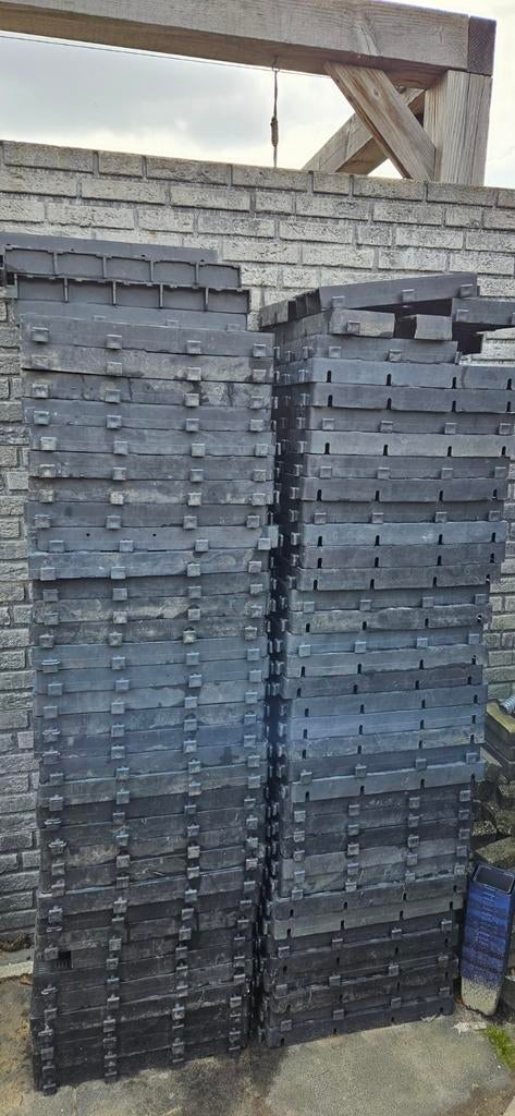 Kunststof voortent tegels 50 x 50, Caravans en Kamperen, Kampeeraccessoires, Ophalen