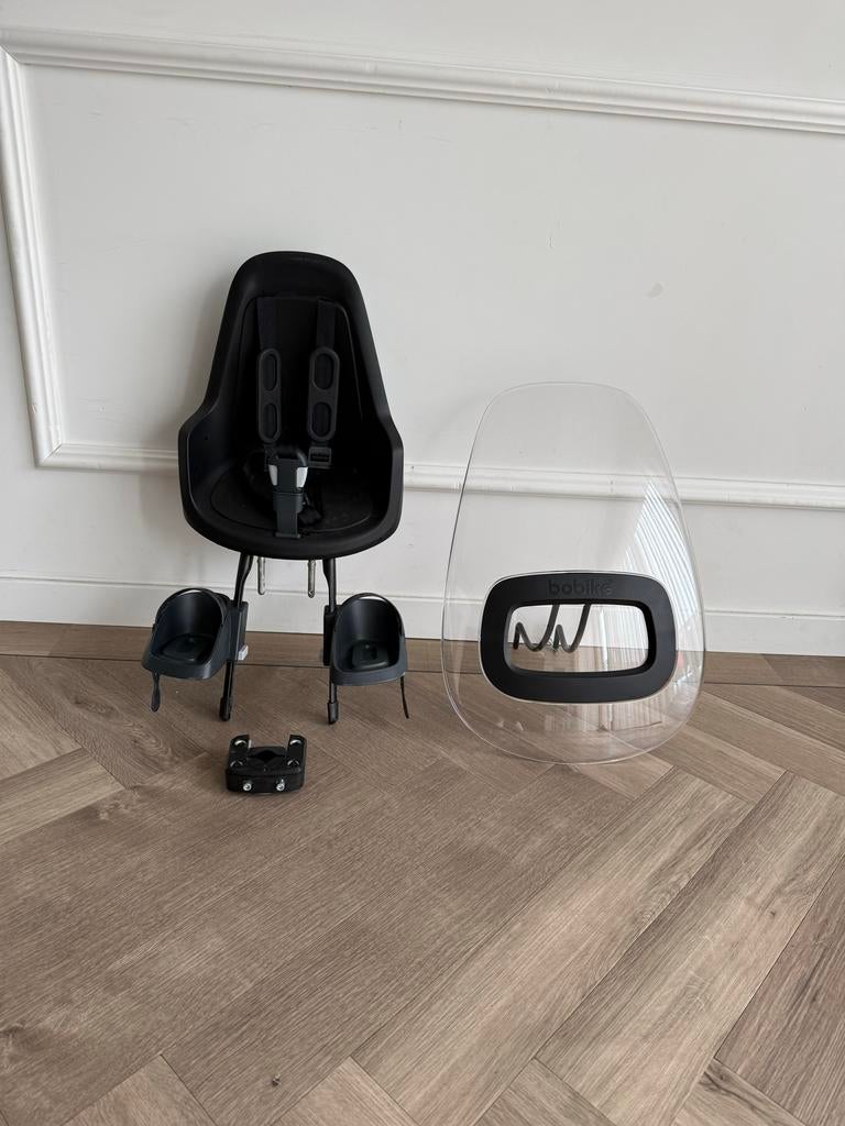 Bobike Exclusive Mini Fietsstoeltje met Windscherm, Fietsen en Brommers, Fietsaccessoires | Fietsstoeltjes, Voetsteuntjes, 0 t/m 18 kg