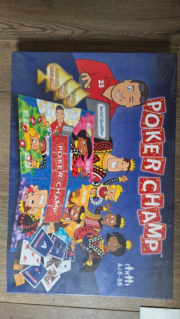 Poker Champ bordspel, Hobby en Vrije tijd, Ophalen of Verzenden, Nieuw