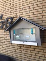 Lijster,zangvogel kooi van goede en degelijke kwaliteit., Dieren en Toebehoren, Ophalen, Zo goed als nieuw, Hout, Broedkooi of Kweekkooi