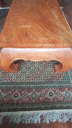 Unieke Opium Salontafel van Teakhout, Ophalen, Gebruikt, 100 tot 150 cm, Oosters, Koloniaal, Rustiek