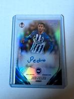 2023-24 Topps Chrome UEFA Club Competitions João Pedro auto, Ophalen of Verzenden, Zo goed als nieuw, Plaatje