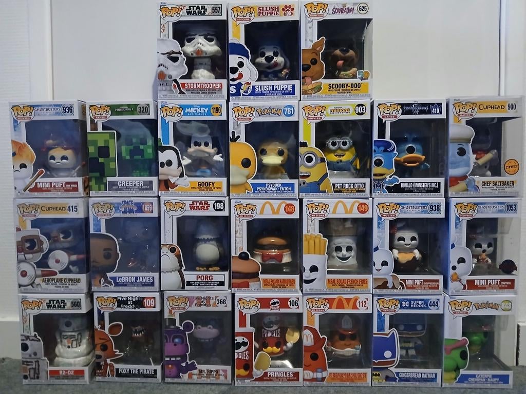 Funko pop collectie. Los verkoop, Ophalen of Verzenden