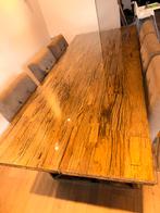 Richmond Kensington Eettafel + Salontafel + 6 Madison Stoele, Ophalen, Gebruikt, 100 tot 150 cm, 200 cm of meer