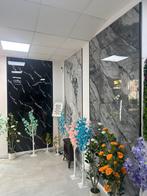 PVC wandpanelen marmerlook 280x122cm, Ophalen of Verzenden, Nieuw, Toneelattributen of Onderdelen