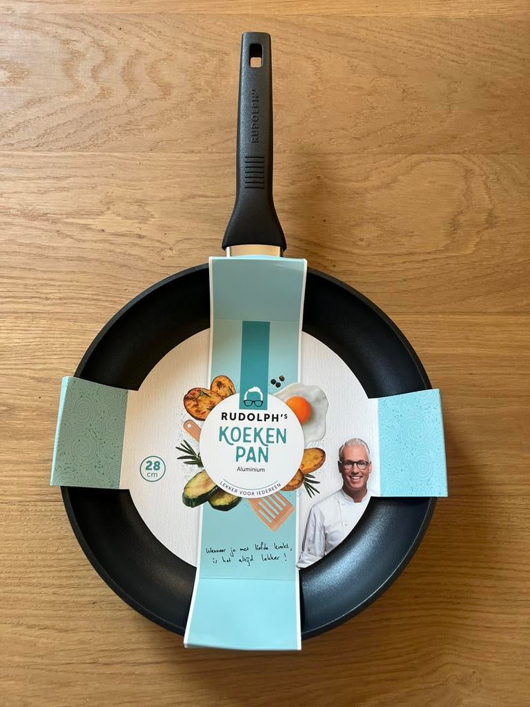 Rudolph pan 28 cm nieuw in verpakking, Huis en Inrichting, Keuken | Potten en Pannen, Ophalen of Verzenden, Zo goed als nieuw