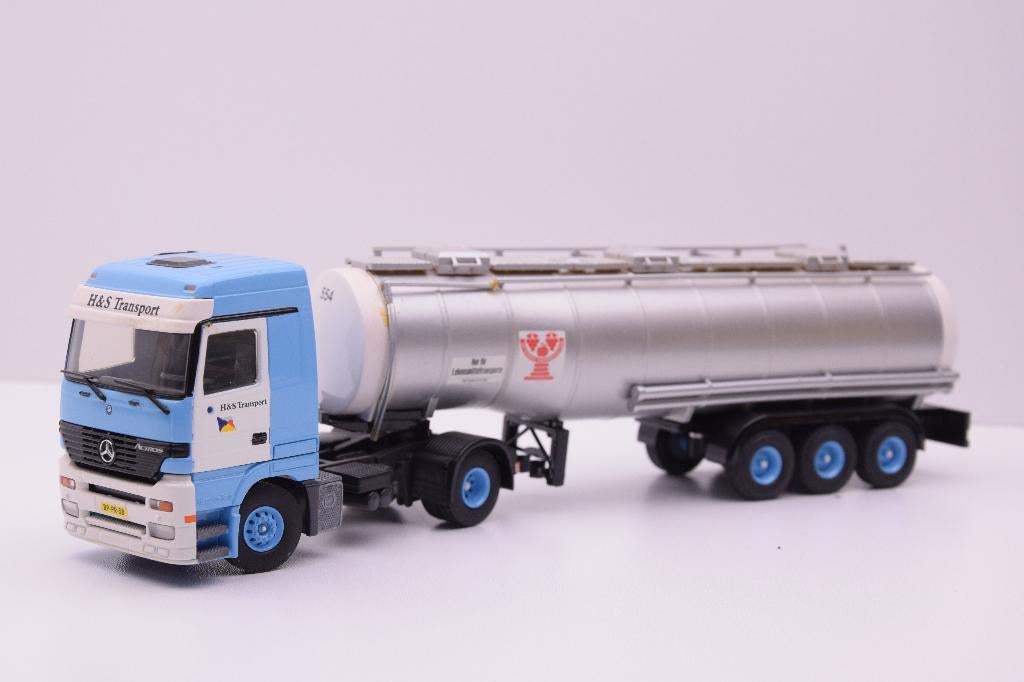 Mercedes Actross  '' H & S transport Barneveld '' Tekno, Ophalen of Verzenden, Zo goed als nieuw, Bus of Vrachtwagen, Tekno