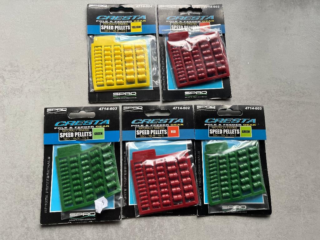 adv 417 / NIEUW mixset 5 pakjes imitatieaas CRESTA, Watersport en Boten, Ophalen of Verzenden, Nieuw, Overige typen