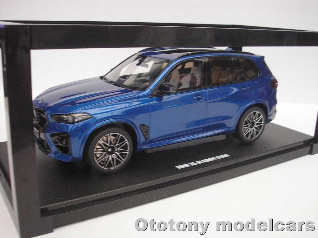 Bmw X5 M Competition 2023 Blauw Metallic 1/18 GT Spirit, Hobby en Vrije tijd, Modelauto's | 1:18, Ophalen of Verzenden, Nieuw