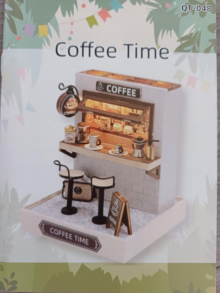 Coffee time miniatuur, Ophalen of Verzenden, Nieuw, Poppenhuis