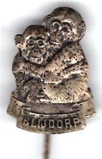 Blijdorp aap zilverkleurig speldje ( N_015 ), Verzamelen, Speldjes, Pins en Buttons, Verzenden, Zo goed als nieuw, Dier of Natuur
