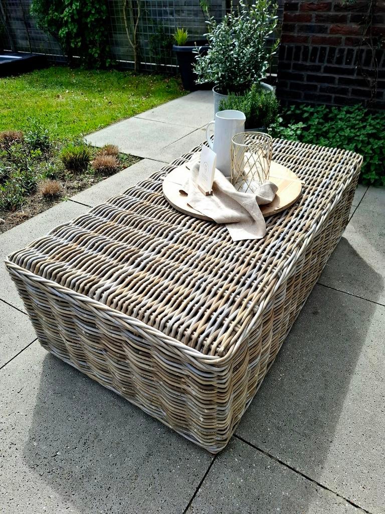 Tuintafel, hocker voor loungeset. Z.g.a.n.!, Ophalen, Nieuw, Bijzettafel