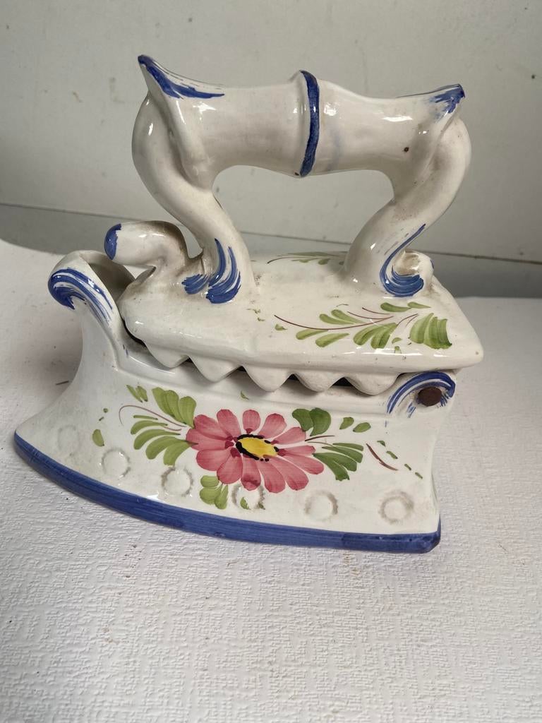 Bassano strijkijzer servies porselein, Antiek en Kunst, Ophalen of Verzenden