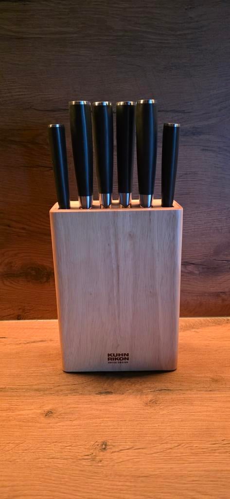 Schulte-Ufer luxe messenset met messenblok – topkwaliteit, Ophalen of Verzenden