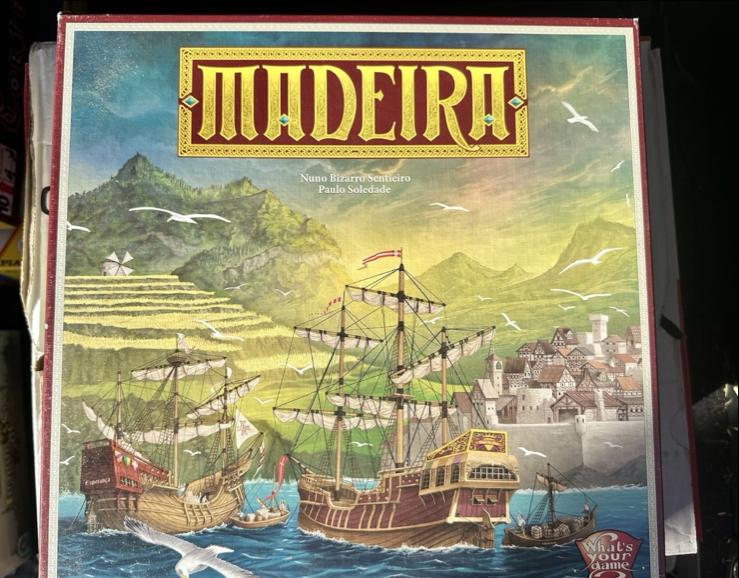 Bordspel Madeira / Senteiero & Soledade, Hobby en Vrije tijd, Gezelschapsspellen | Bordspellen, Ophalen of Verzenden, Zo goed als nieuw