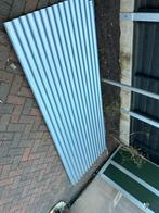 Blikken golfplaten 300x100, 6 stuks, Ophalen of Verzenden, Zo goed als nieuw, 15 m² of meer, Golfplaat