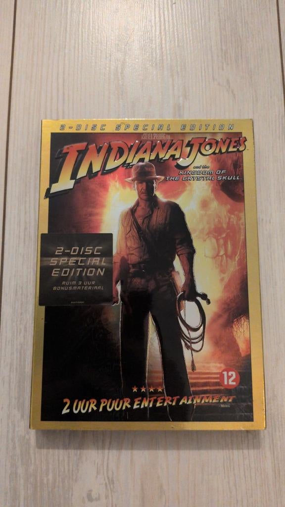 Indiana Jones and the Kingdom of the Crystal Skull DVD, Ophalen of Verzenden