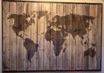 Wereldkaart wanddecoratie 200 x 140, Ophalen, Zo goed als nieuw