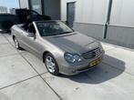 Mercedes-Benz CLK 1.8 Clk200 Kompr Cabriolet AUT 2003 Grijs, Auto's, Automaat, Achterwielaandrijving, Zwart, 4 cilinders