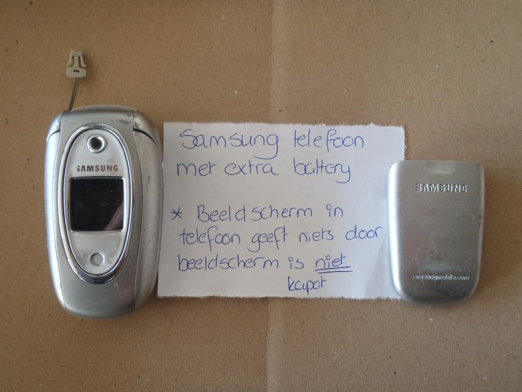 Samsung SGH-E330 telefoon compleet, Telecommunicatie, Gebruikt, Overige modellen, Overige systemen, Fysiek toetsenbord