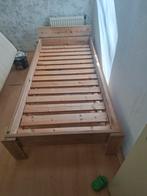 Stevige steigerhouten bed 90x200, Ophalen, Gebruikt, 90 cm, Eenpersoons