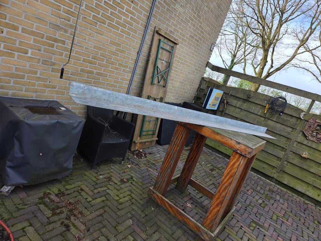 Stalen latei, Doe-het-zelf en Verbouw, Ophalen of Verzenden, Zo goed als nieuw, Overige metalen