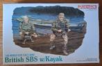 British SBS with kayak - Dragon 1/35, Ophalen of Verzenden, Nieuw, 1:35 tot 1:50, Figuur of Figuren