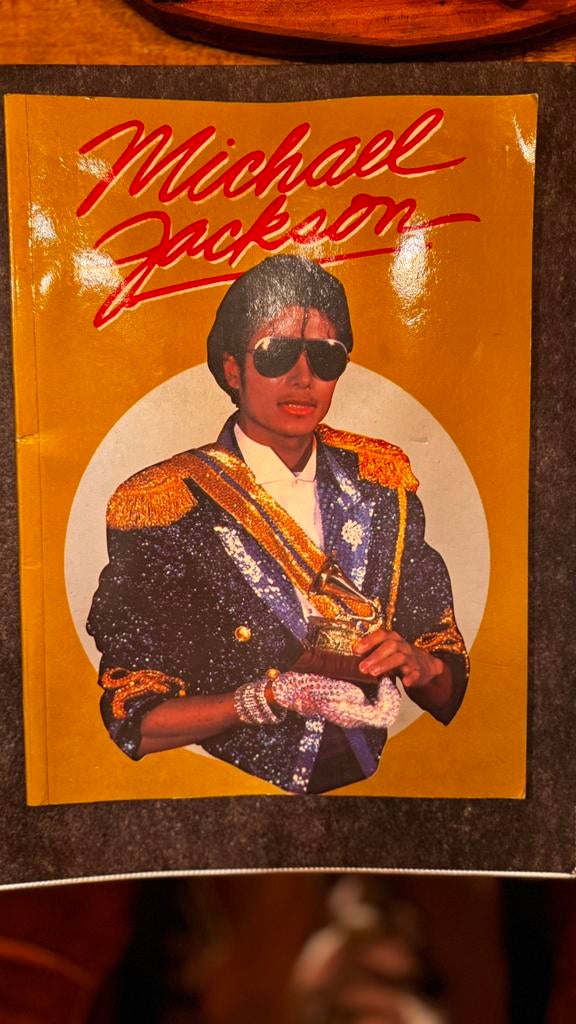 Michael Jackson music story boek, Ophalen of Verzenden, Zo goed als nieuw