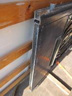 IJzeren art nouveau voordeur incl. kozijn 228,5x97,5, Deurkozijn, Zo goed als nieuw, Metaal, 225 cm of meer