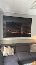 Schilderij op plexiglas: Kameelkaravaan in de woestijn, Ophalen, 125 cm of meer, Zo goed als nieuw, Schilderij