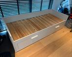 IKEA Brimnes uitschuifbaar bed met lades, Huis en Inrichting, Slaapkamer | Bedden, Ophalen, Wit, Tweepersoons, 80 cm