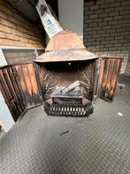 Vintage Dimplex elektrische haard met schouw, Ophalen, Gebruikt, Inbouwhaard, Elektrische haard