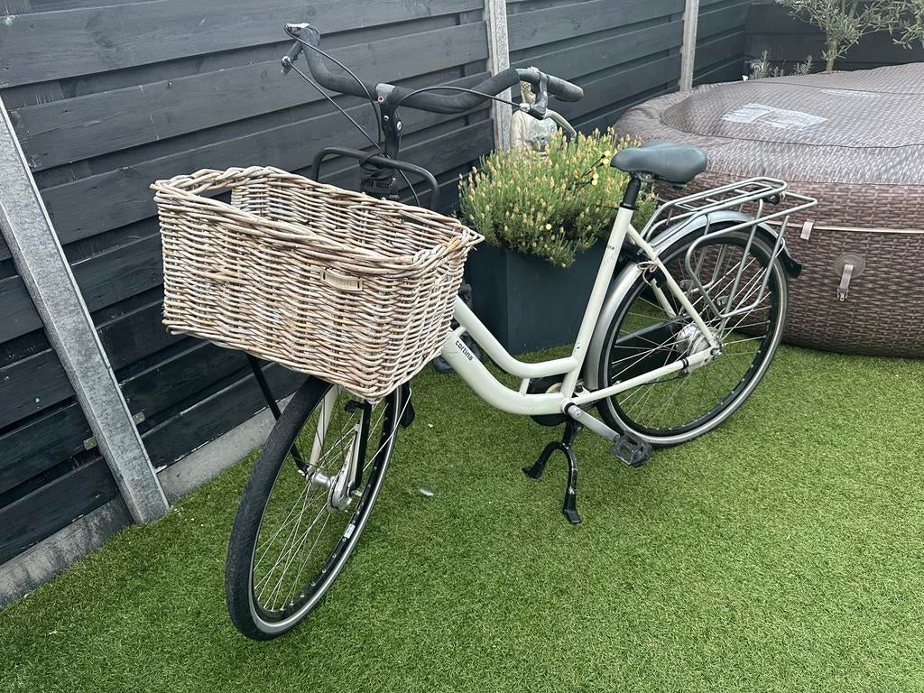 Cortina Moederfiets met mand, Fietsen en Brommers, Mandje, 0 zitjes, Ophalen, Overige merken