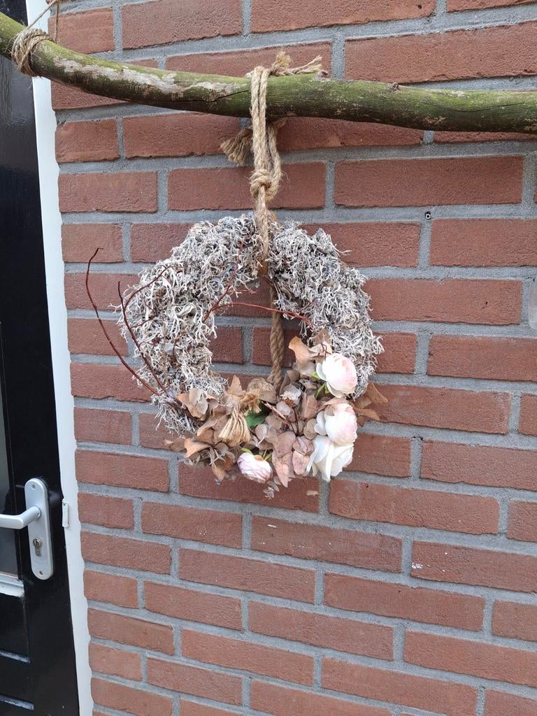 Handgemaakte krans teab vandaag, Ophalen of Verzenden